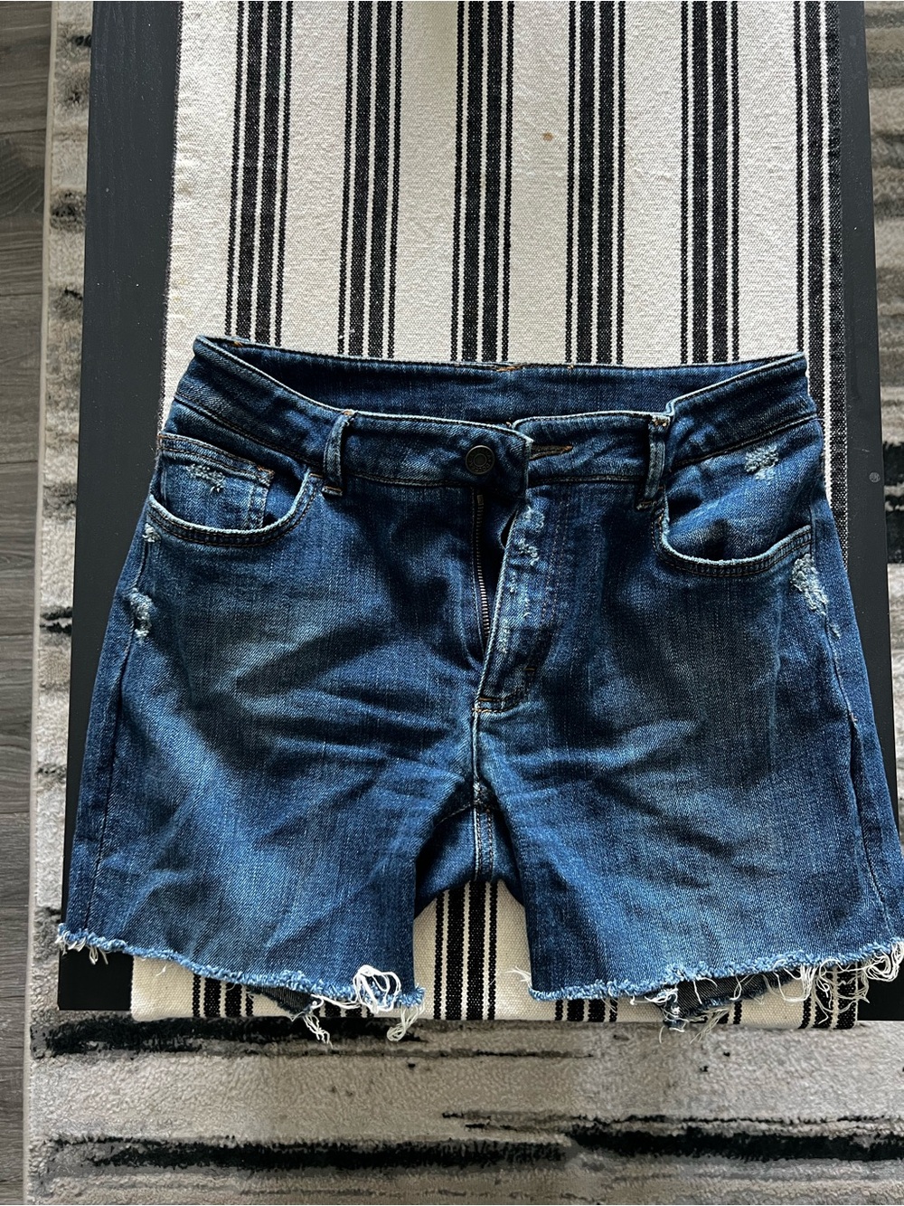 Dolce Gabana Cutoff Shorts in Dark Blue - Casual Women's Shorts
